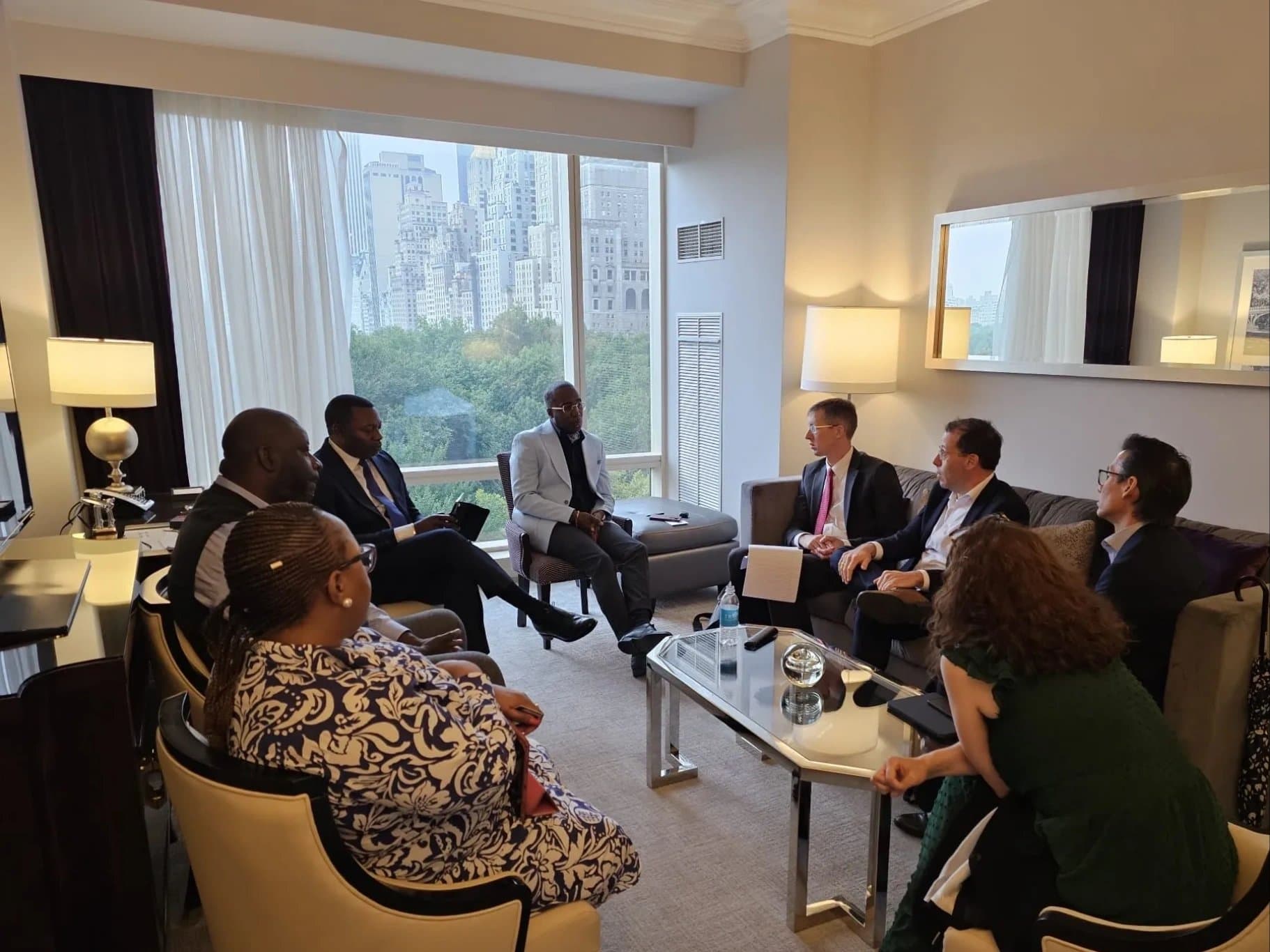 Canada Business Expo meeting with partners and investors